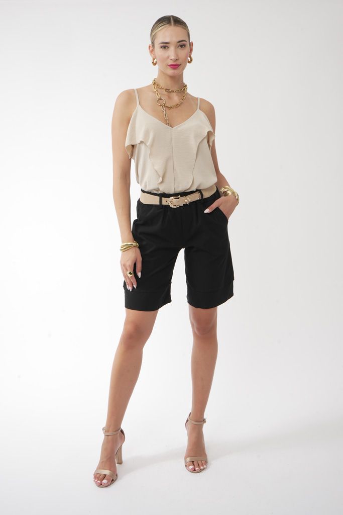 Black Vermuda shorts