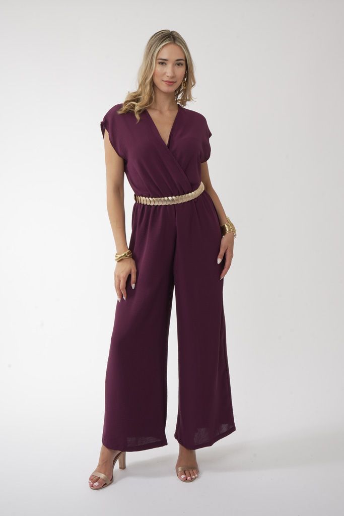 Purple jumpsuit