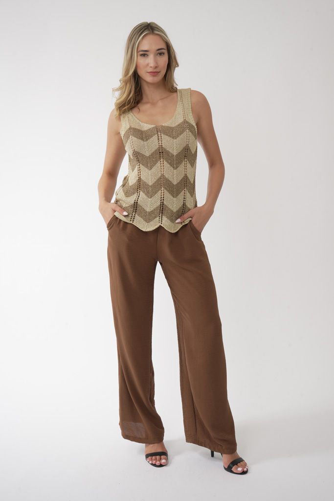 Mocha Loose trousers