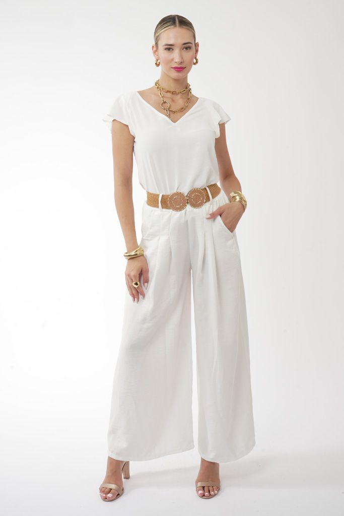White loose trouser