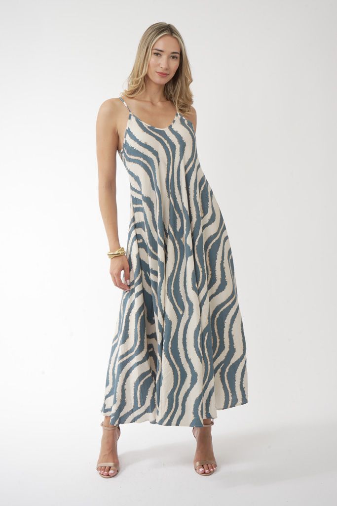 Raf Blue animal print dress