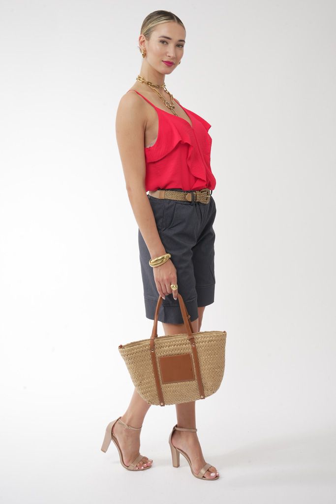 Navy jean Vermuda shorts