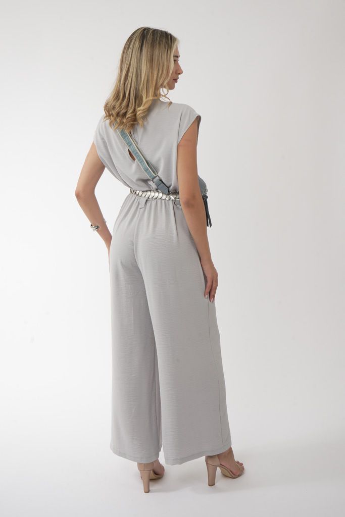 Ice grey jumpsuit