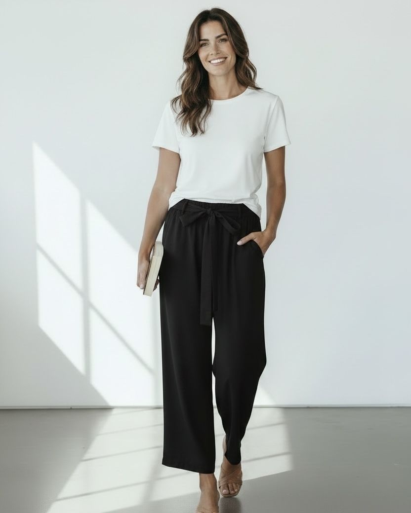 black, crop