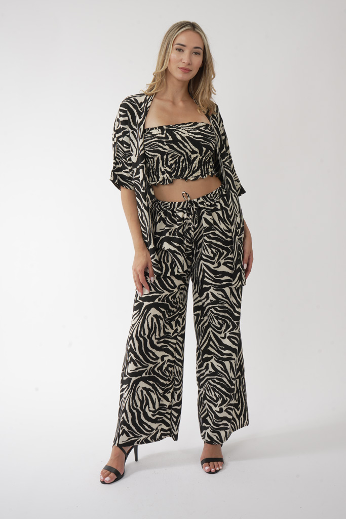 Zebra kimono set